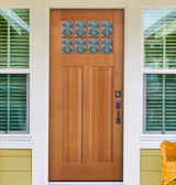 Bullseye Door Lite Wood Door