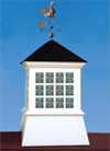 Bullseye Door Lite Cupola 12 Lites