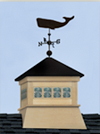 Bullseye Door Lite Cupola Wood 3 Lites