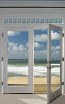 Bullseye Lite Wood Door Transom