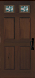 Bullseye Door Lite Tan Frame