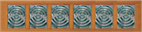 Bullseye Door Lite Transom 6 Lites